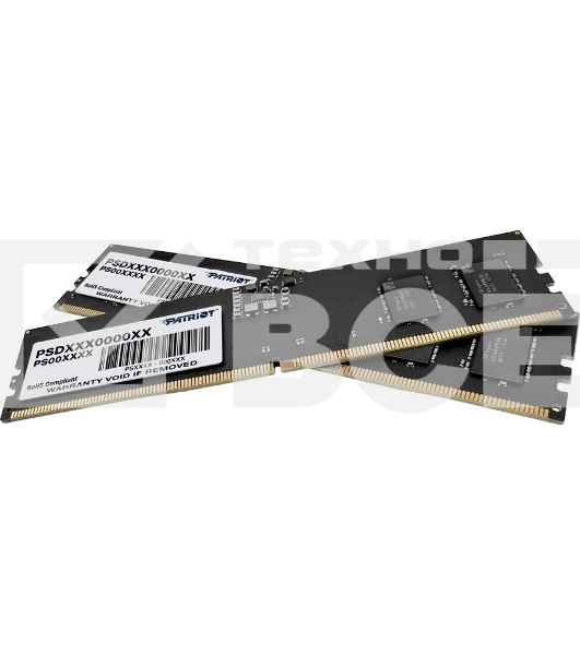 Оперативная память Patriot Signature, DDR5, 32GB (2x16 GB), 4800 MHz, CL40