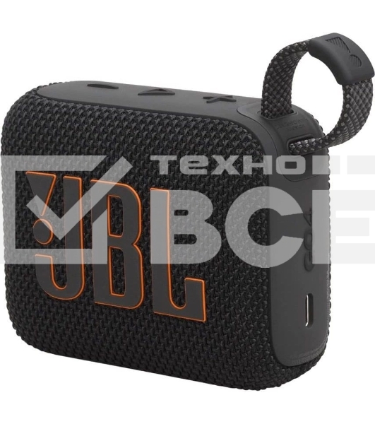 Портативная акустика JBL GO 4, черный