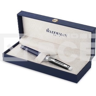 Ручка роллер Waterman Hemisphere Colour Blocking (2202849) черн/синий F черн. черн. подар.кор.