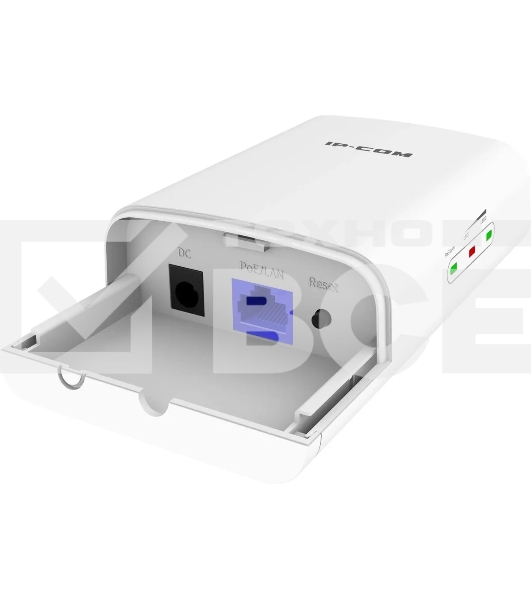 Наружная точка доступа IP-COM CPE5, 5 ГГц, до 867 Мбит/с, IP65, 1х9dbi, PoE, 1х100 Мбит/с