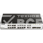 Коммутатор настраиваемый L2 коммутатор, 16х1000Base-T, 4хCombo 1000Base-T/SFP, упрощенный интерфейс CLI, фото3