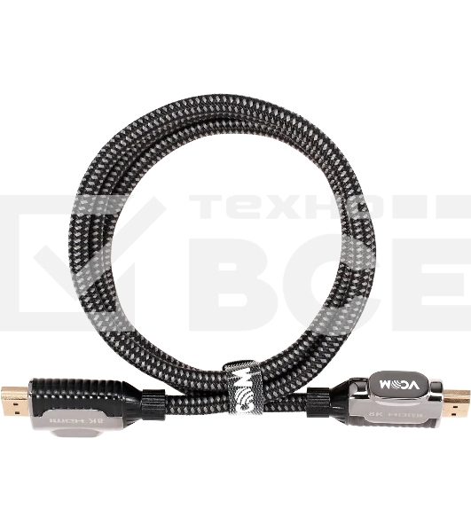 Кабель VCOM CG864-1M HDMI 19M/M,ver. 2.1, 8K@60 Hz 1m VCOM <CG864-1M>
