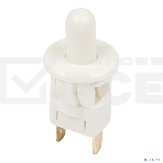 Выключатель-кнопка Rexant 250V 2.5А (2с) ON-(OFF) Б/Фикс белый (мебельная), фото3