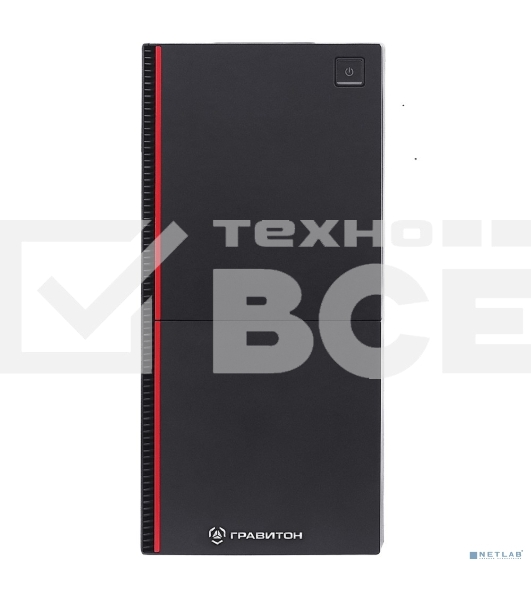 Компьютер Гравитон Д52И i5-13400/1x16Gb/1xSSD512Gb/FP_2xUSB 2.0/450W/K+M/NoOS/3YST