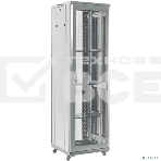 Шкаф телекоммуникационный Rexant напольный 19' 42U 600×800 мм, дверь перфорация, разборный, серый (RAL 7035), фото3