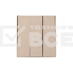 Выключатель KRANZ STRONG 3 кл 10А с/у шелк, фото 1