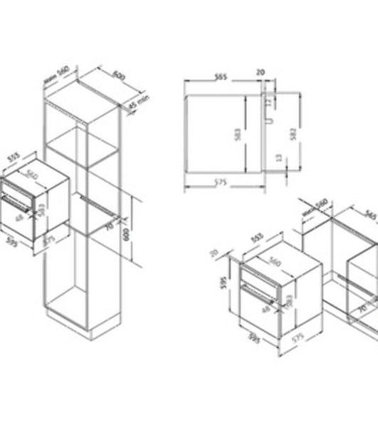 Духовой шкаф Evelux EO 612 EB