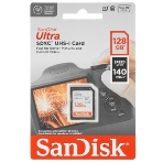 Флеш карта SD 128Gb SanDisk SDXC Class 10 UHS-I Ultra 140Mb/s, фото7