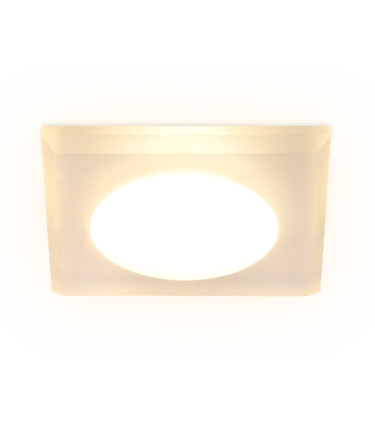 Светильник Ambrella light TN138 WH/FR белый/матовый GU5.3 90*90*25