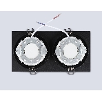 Светильник Ambrella light TN51827/2 BK черный GX53/2 max 15W 215*110*39, фото5