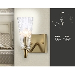 Светильник Ambrella light TR3236 BS/FR латунь/белый матовый E14 max 40W 250*120*210, фото5