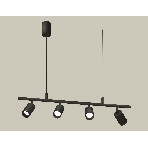 Светильник Ambrella light XB9002100/4 SBK/PBK черный песок/черный полированный MR16 GU5.3 (С9002, С6313, N6131), фото3