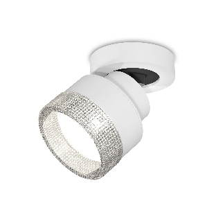 Светильник Ambrella Light XM8101040 SWH/CL белый песок/прозрачный GX53 (A2228, A2105, C8101, N8480)