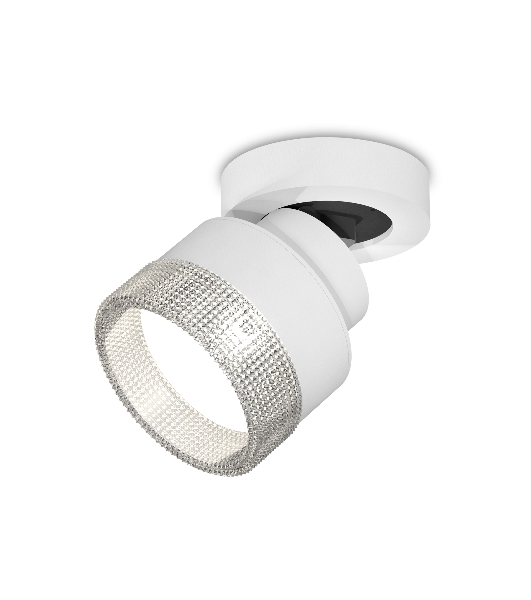 Светильник Ambrella Light XM8101040 SWH/CL белый песок/прозрачный GX53 (A2228, A2105, C8101, N8480)