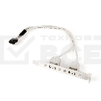 Планка в сист. блок на 2 USB2,0, Gembird , фото 1