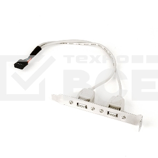 Планка в сист. блок на 2 USB2,0, Gembird 