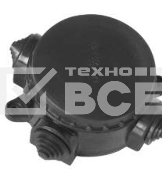 Коробка распр. ОП КЭМ1-10-3Б (КОР-73 3 рожк.) d75х53 3-рожков. карбол