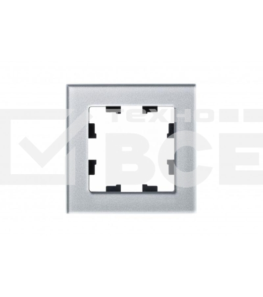 Рамка 1-м AtlasDesign Nature стекло алюм. SchE ATN320301