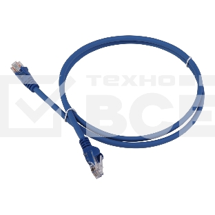 Патч-корд LANMASTER LSZH UTP кат.5e, 1.0 м, зеленый