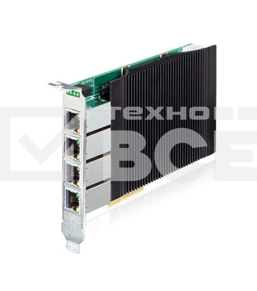 Сетевой адаптер PLANET 4-Port 10/100/1000T 802.3at PoE+ PCI Express Server Adapter (120W PoE budget, PCIe x4, -10 to 60 C, Intel Ethernet Controller)