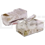 Коннектор RJ45 UTP 8P8C, универсальный, cat.6, 100 шт., фото2