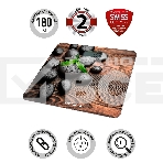 Весы напольные электронные Polaris PWS 1885DG Stones макс.180кг рисунок, фото 1