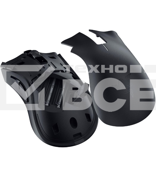 Мышь беспроводная Razer DeathAdder V2 X Hyperspeed черный, 14000 dpi, радиоканал, Bluetooth, USB, кнопки - 7