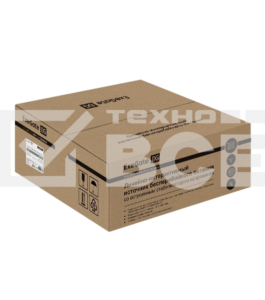 Источник бесперебойного питания Pure Sine Wave ExeGate SinePower UHB-1000.LCD.AVR.1SH.4C13.RJ.USB.2U <1000VA/800W, LCD, AVR, 1*Schuko+4*C13, RJ45/11, USB, Rackmount 2U/Tower, металлический корпус, Black>