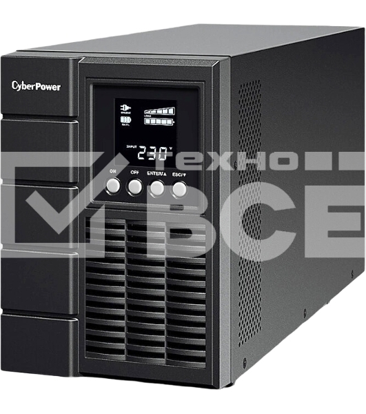 Источник бесперебойного питания CyberPower OLS1000E 1000VA/900W USB/RJ11/45/SNMP (4 IEC)