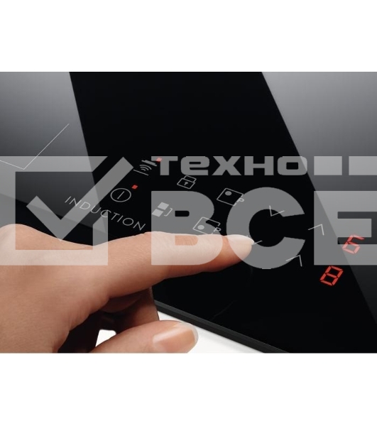 Встраиваемая индукционная панелл Electrolux CIR60430 на 4 конфорки, cтеклокерамика, мощность: 7350 Вт
