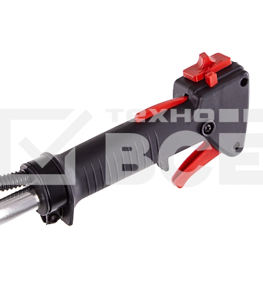 Триммер бензиновый Сибртех КС-1300Н, 25 см3, неразъемная штанга, состоит из 2 частей