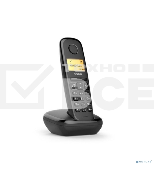 Радиотелефон Dect Gigaset A270 SYS RUS черный АОН