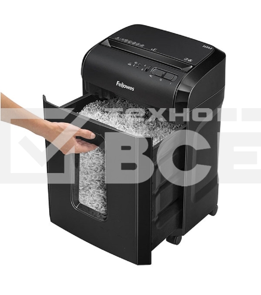 Шредер Fellowes Powershred 10M FS-4630601{DIN P-5, 2х15мм, 10лст., 19лтр., Safety Lock}, с микрорезкой