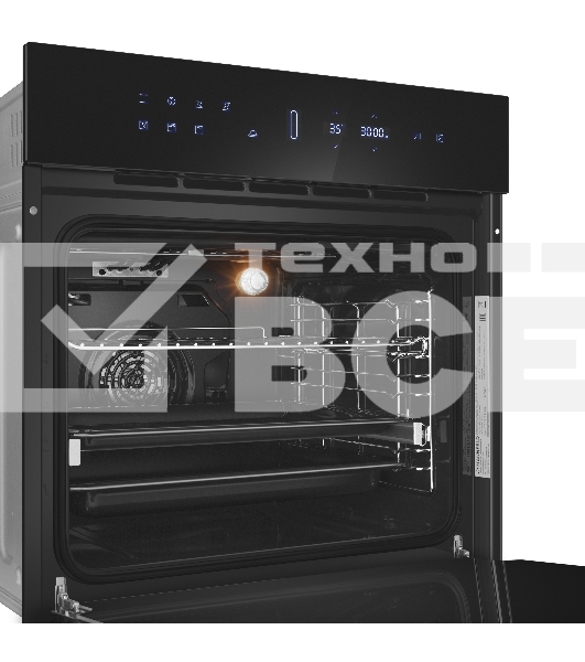 Духовой шкаф Электрический Maunfeld MEOH709DB черный
