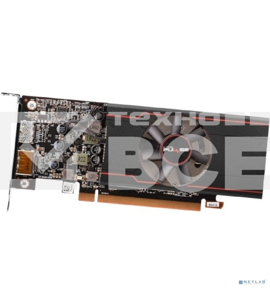 Видеокарта Sapphire Pulse PCI-E AMD Radeon RX 6400 4Gb (64bit/GDDR6/DP/HDMI/RTL) (11315-01-20G)