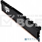 Оперативная память Patriot Signature, DDR4, 4GB (1x4 GB), 2400 MHz, CL17, радиатор, чёрный, фото4