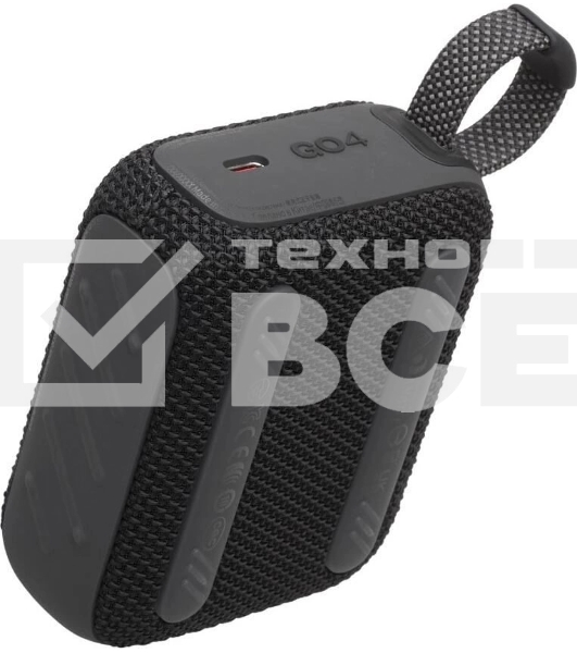 Портативная акустика JBL GO 4, черный