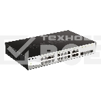 Коммутатор настраиваемый L2 коммутатор, 16х1000Base-T, 4хCombo 1000Base-T/SFP, упрощенный интерфейс CLI, фото2