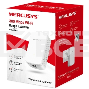 Усилитель Wi-Fi сигнала Mercusys ME10 N300