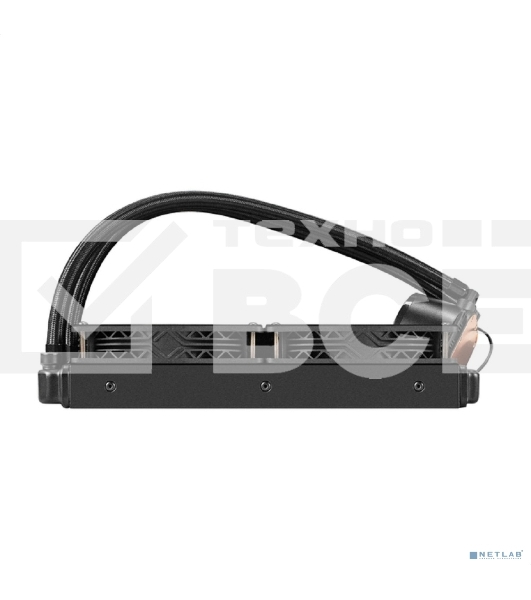 Система водяного охлаждения ExeGate BlackWater-240V2.PWM.RGb черный, 120 мм, алюминий, 2000 об/мин, 22 дБ, 4 pin, 220 Вт