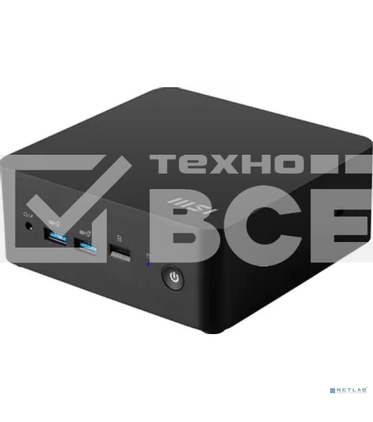 Мини ПК MSI Cubi NUC 1M-043XRU Core 7 150U (1.8) 16Gb SSD 512Gb Graphics CR noOS GbitEth WiFi BT 120W черный (9S6-B0B111-089)