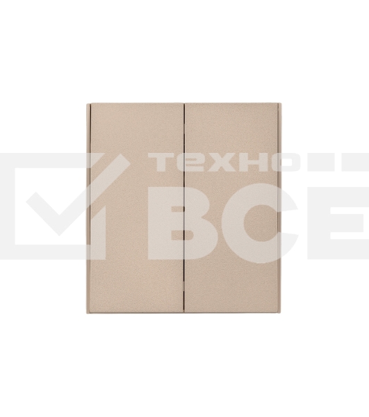 Выключатель KRANZ STRONG 2 кл 10А с/у шелк