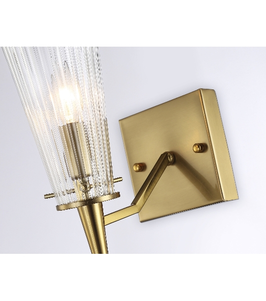 Светильник Ambrella light TR3236 BS/FR латунь/белый матовый E14 max 40W 250*120*210