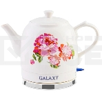 Чайник электрический Galaxy Line GL 0503, белый, керамический корпус, 1400 Вт, 1,4 л, индикатор работы, указатель максимального уровня воды, фото8