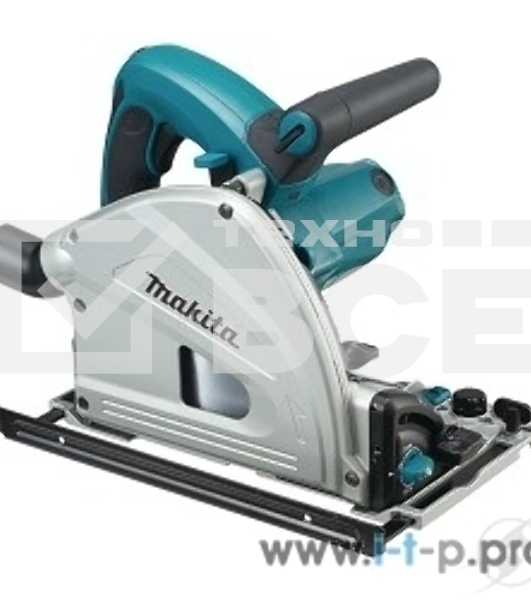 Пилы электрические дисковые, торцовочные Makita SP6000 Пила диск погружн,{1300Вт,2000-5200об\м,диск-ф165х20мм,рез-56мм,4.1кг,кор,плавный пуск}
