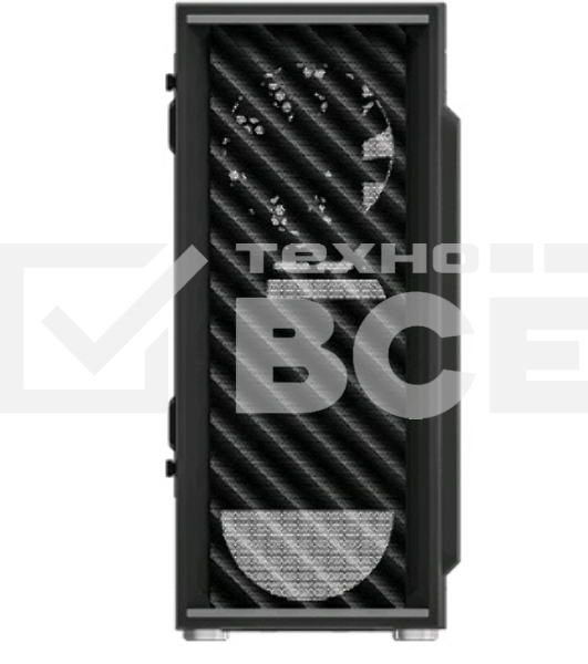 Компьютерный корпус ZALMAN T7, ATX, BLACK, WINDOW, 2xCOMBO (3.5