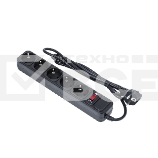 Сетевой фильтр ExeGate EX279181RUS SP-5-10B (5 розеток, 10м, евровилка, черный)