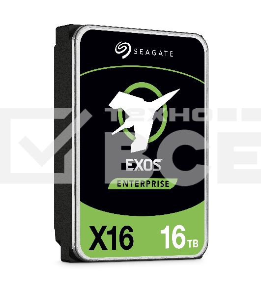 Жесткий диск Seagate 16Tb, ST16000NM002G, SAS Exos X16, 7200 rpm, 256Mb buffer