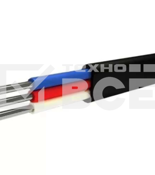 Кабель АВВГ 3х2.5 плоский Ч (бухта) (м) Альгиз К ФР-00000423
