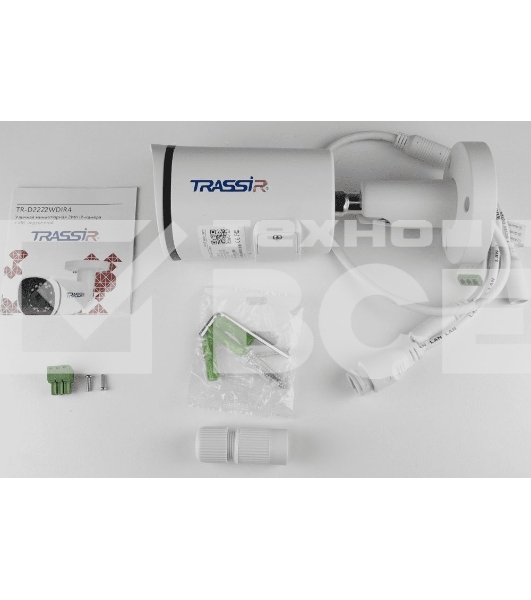 Видеокамера IP Trassir TR-D2222WDZIR4 2.8-8мм цветная